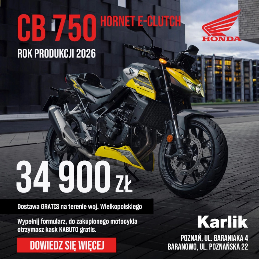HONDA CB 750 HORNET E-CLUTCH