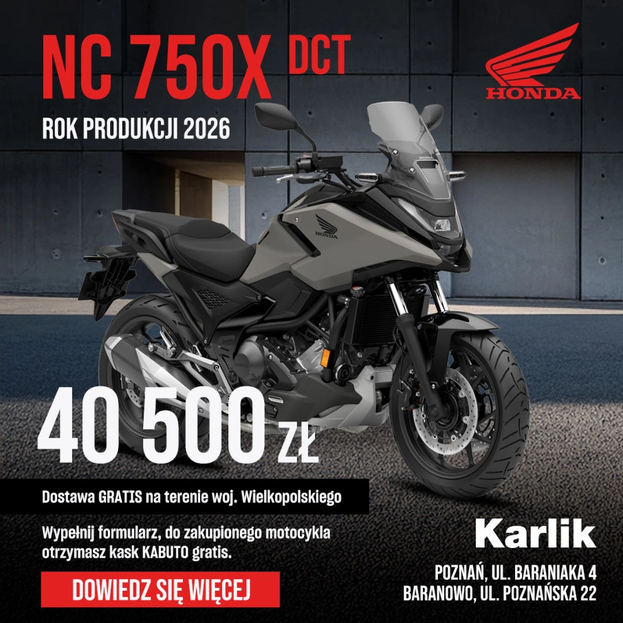 HONDA NC 750X DCT