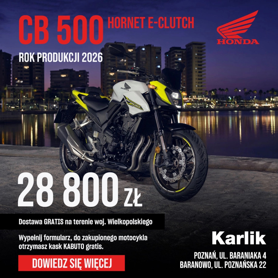HONDA CB 500 HORNET E-CLUTCH